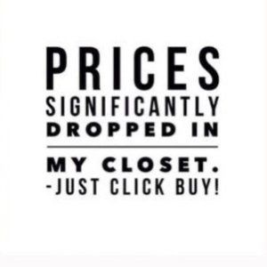 Closet Clear Out Sales!!